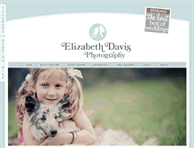 Tablet Screenshot of elizabethdavisphotoblog.com